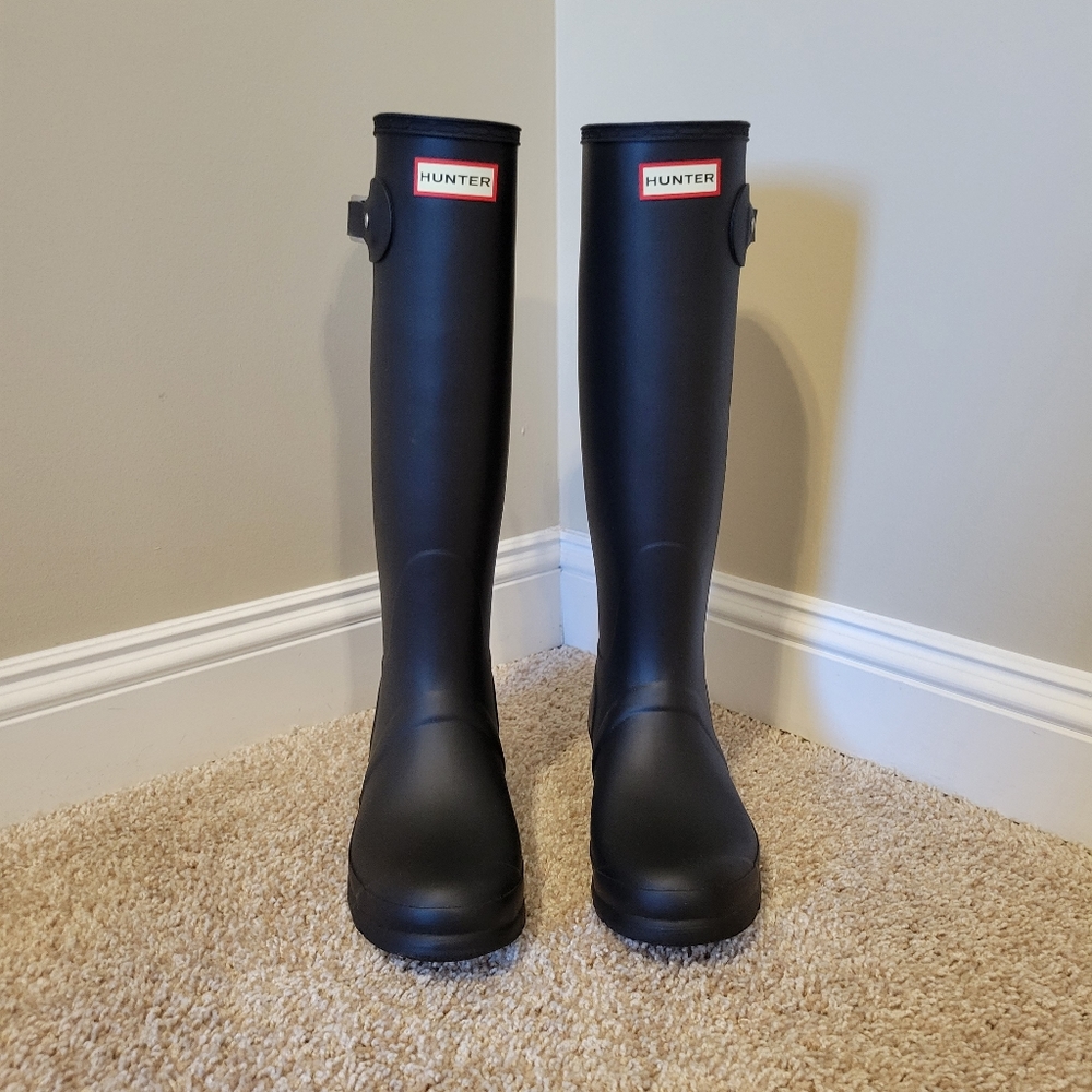 Hunter original tall rain boots